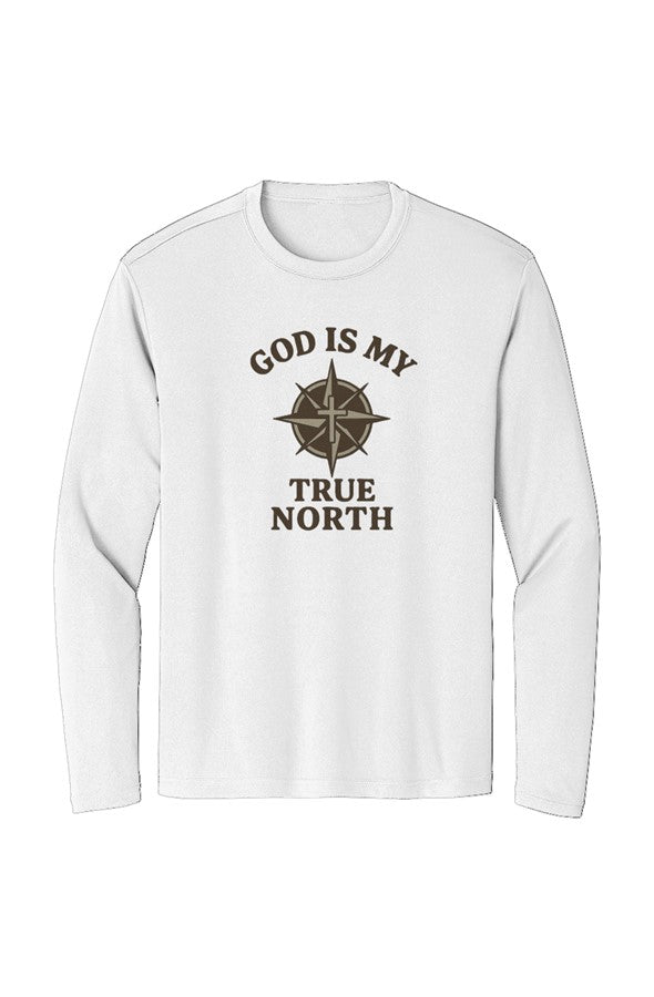 God is my True North Men 39 s Long Sleeve Shirt