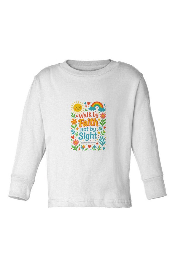 Walk by Faith Kid 39 s Long Sleeve