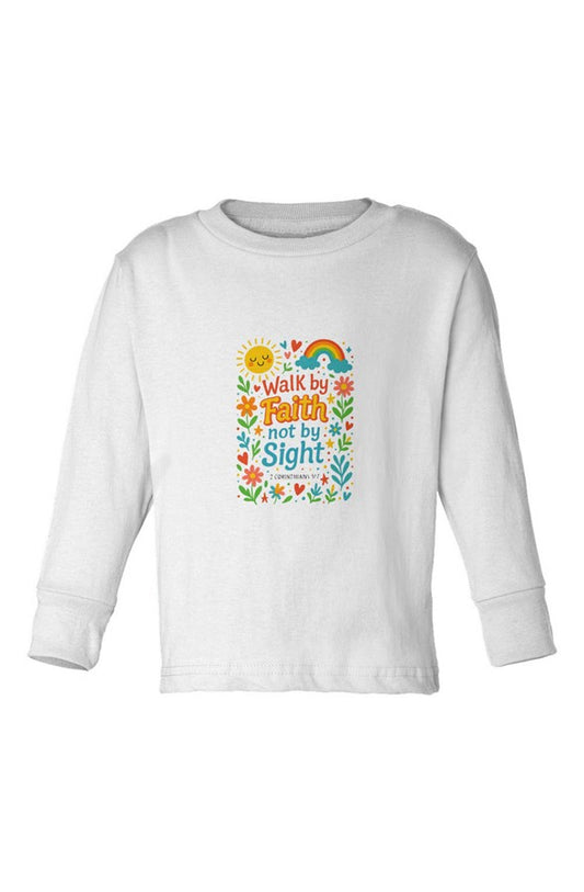 Walk by Faith Kid 39 s Long Sleeve