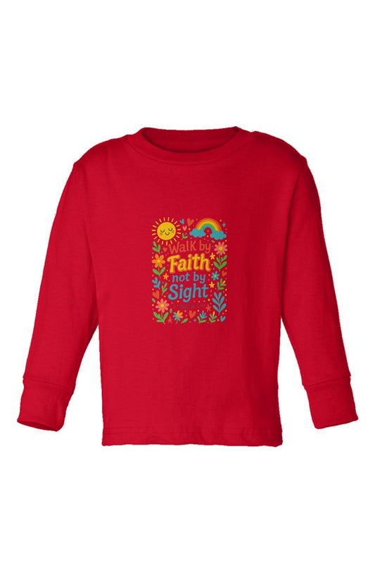 Walk by Faith Kid 39 s Long Sleeve