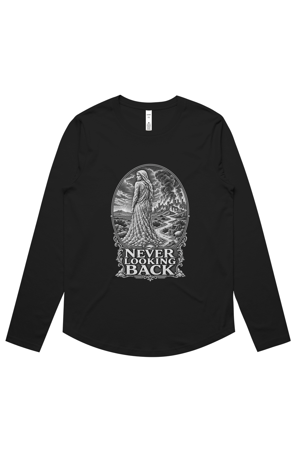 Never Looking Back Women s Tee calm hues