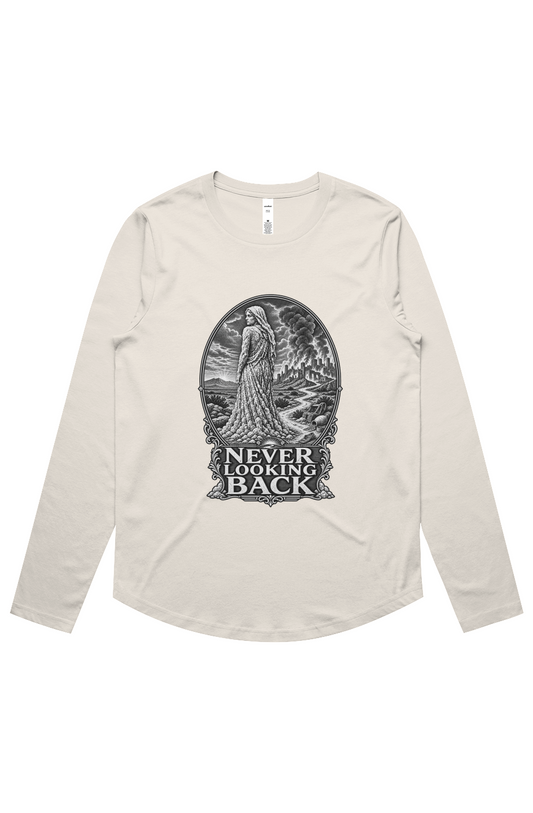 Never Looking Back Women s Tee calm hues