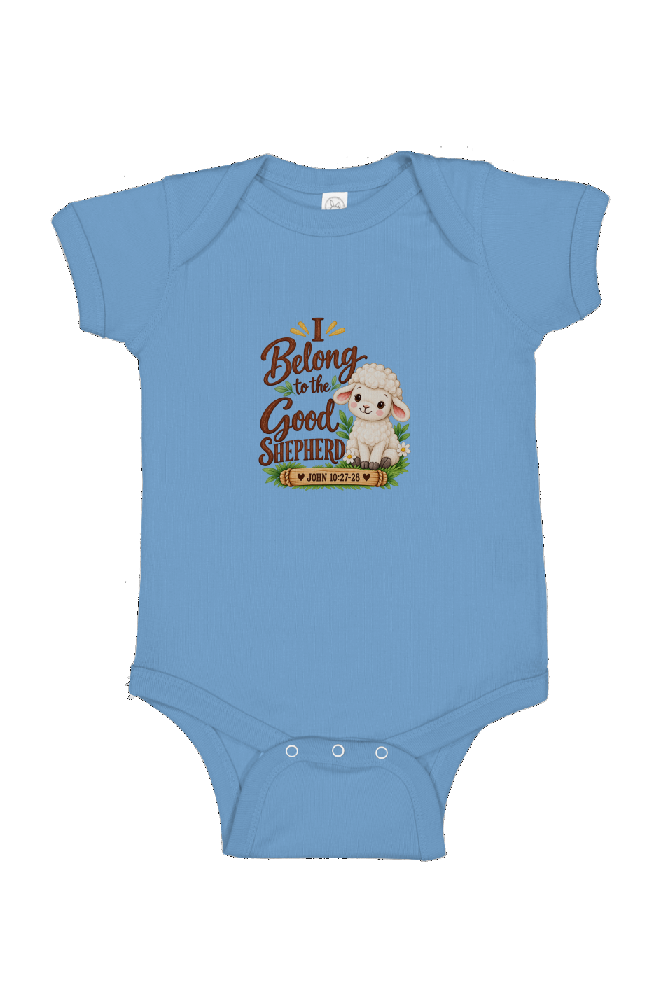 I Belong to the Good Shepherd Infant Bodysuit John 10 27 28