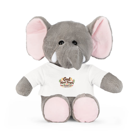 God Never Forgets Elephant Plush – Isaiah 49:15–16