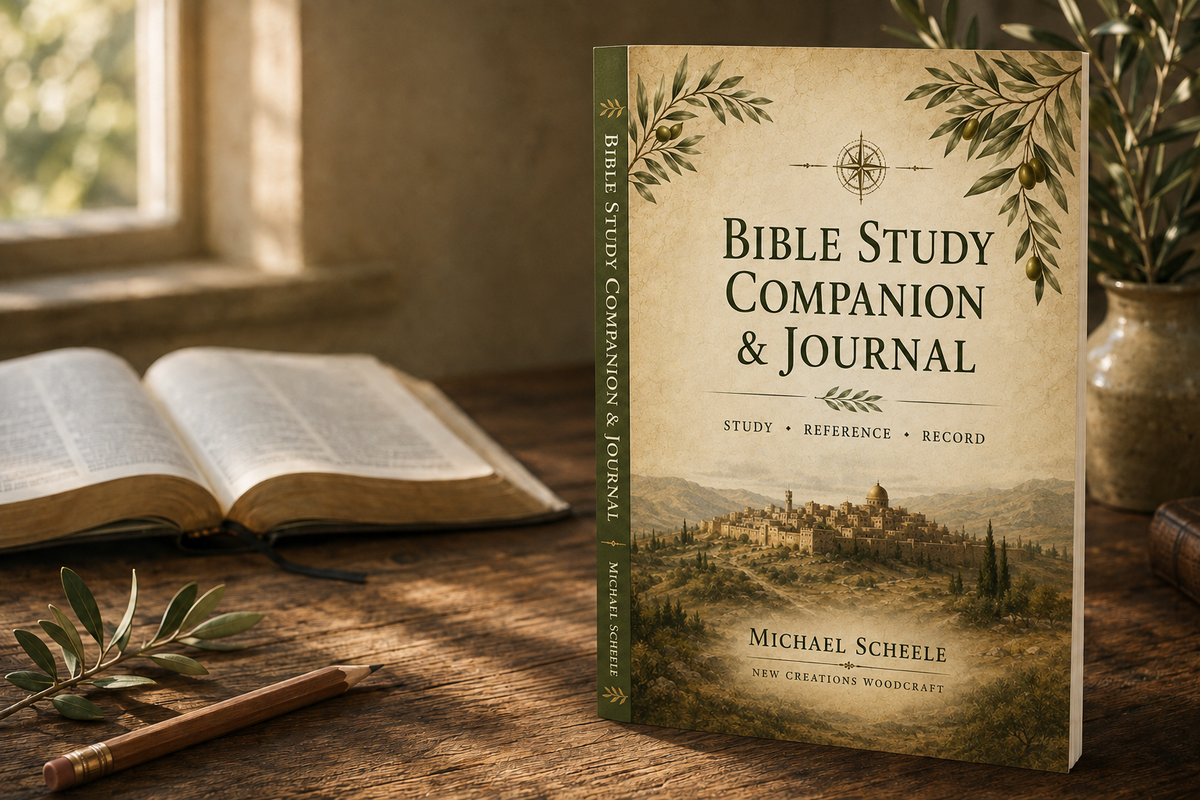 Bible Study Companion & Journal | 7 × 10 Trade Paperback