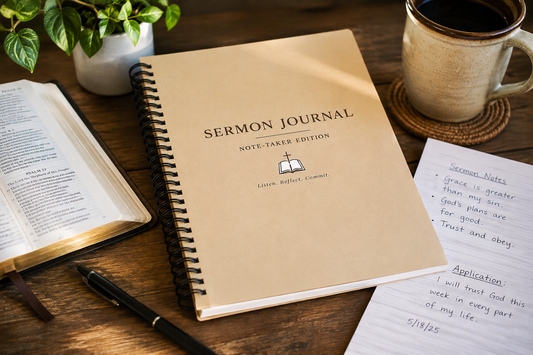 Sermon Journal - Note-Taker Edition